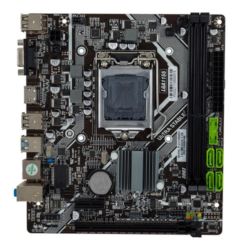 Kit Upgrade Gamer + Intel Core I7 + Placa Mãe + 16gb Ddr3 Preto