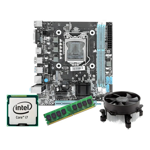 Kit Upgrade Gamer Intel I7 3.8ghz + H61 + 8gb De Ram