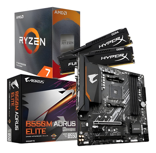 Kit upgrade ryzen 7 5700g gigabyte b550m aorus elite 1