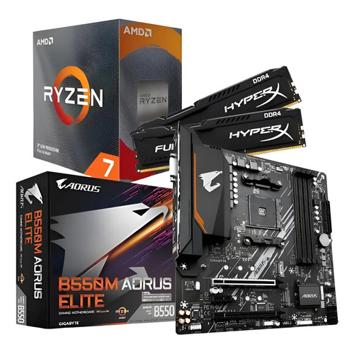 Kit upgrade ryzen 7 5700g gigabyte b550m aorus elite