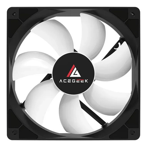 Kit Ventoinhas Acegeek Rw12 5x1, Rainbow, 5x120mm, Preto