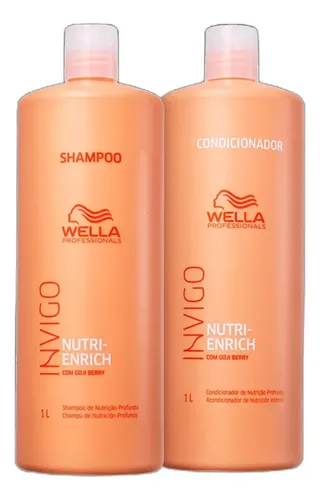 Kit wella invigo nutri enrich salon duo 2 produtos blz