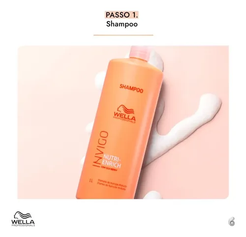 Kit Wella Invigo Nutri-enrich Salon Duo (2 Produtos) Blz