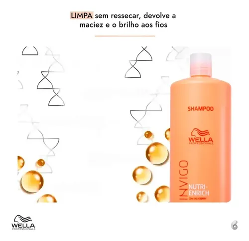 Kit Wella Invigo Nutri-enrich Salon Duo (2 Produtos) Blz