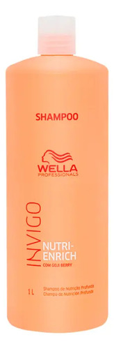 Kit Wella Invigo Nutri-Enrich Shampoo 1L + Condicionador 1L