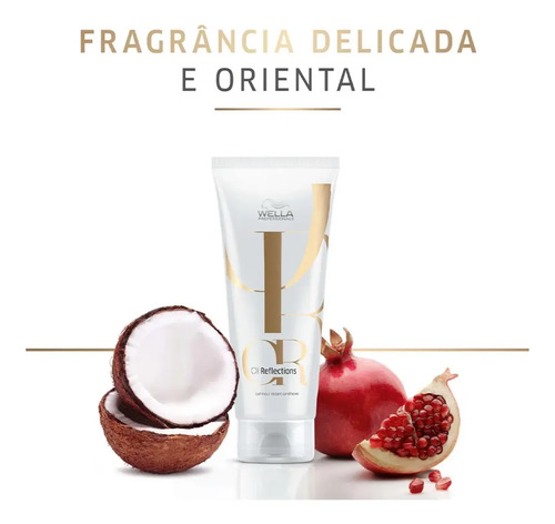 Kit Wella Oil Reflections Shampoo 1 L + Condicionador 200ml