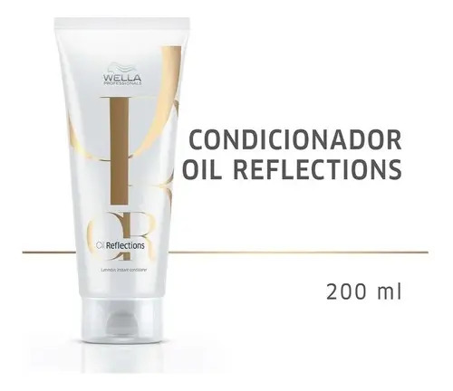 Kit Wella Oil Reflections Shampoo 1 L + Condicionador 200ml
