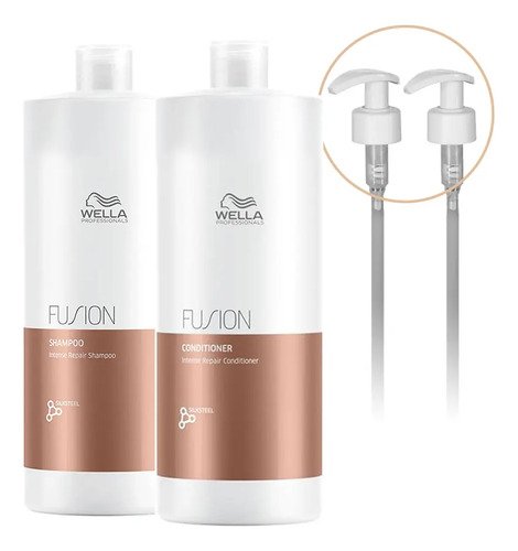 Kit wella professionals fusion shampoo condicionador