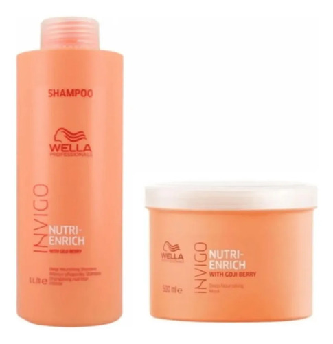 Kit wella professionals invigo nutri enrich duo salao