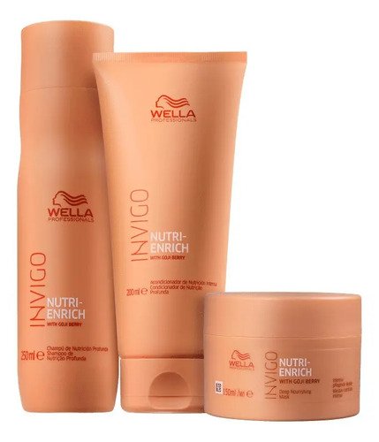 Kit wella professionals invigo nutri enrich trio pequeno
