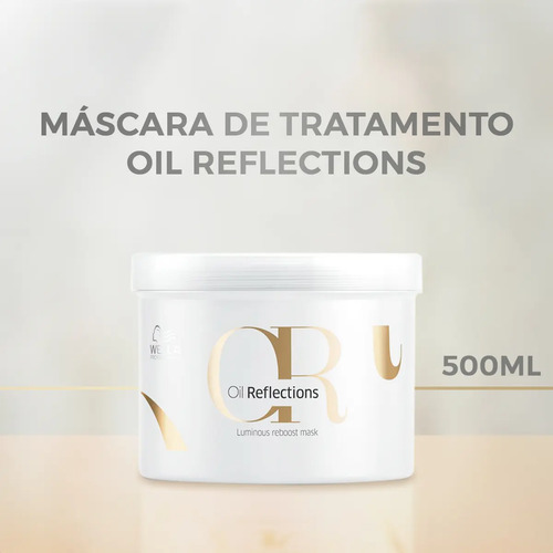 Kit Wella Professionals Oil Reflections Shampoo E Máscara