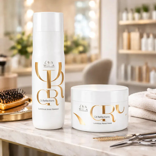 Kit Wella Profissional Oil Reflections - Shampoo 250ml + Máscara 150ml