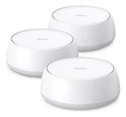 Kit x3 tp link deco be22 roteador wi fi 7 dual band bivolt