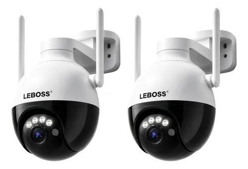 Kit2 camera dome wi fi ptz 1080p visao noturna rotacao 360