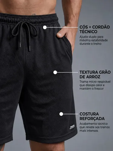 Kit3 Short Futebol Bermuda Masculina Academia Treino Esporte