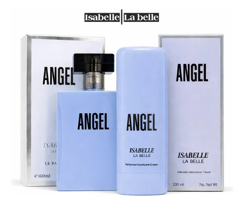 Lancamento kit hidratante corporal angel 200ml perfume angel 1