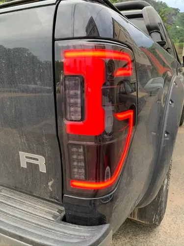 Lanterna Full Led Ford Ranger 2013/2021 Fumê Modelo Raptor