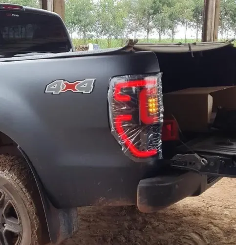 Lanterna Full Led Ford Ranger 2013/2021 Fumê Modelo Raptor