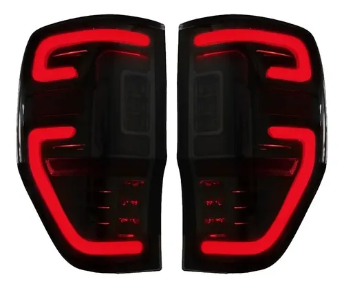 Lanterna Full Led Ford Ranger 2013/2021 Fumê Modelo Raptor