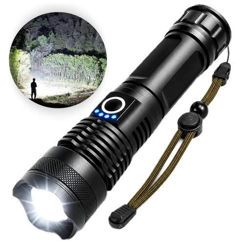 Lanterna tatica militar t9 mais forte do mundo potente led r