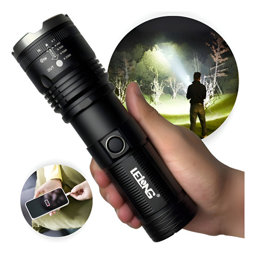 Lanterna tatica sabre de luz mais forte do mundo led militar