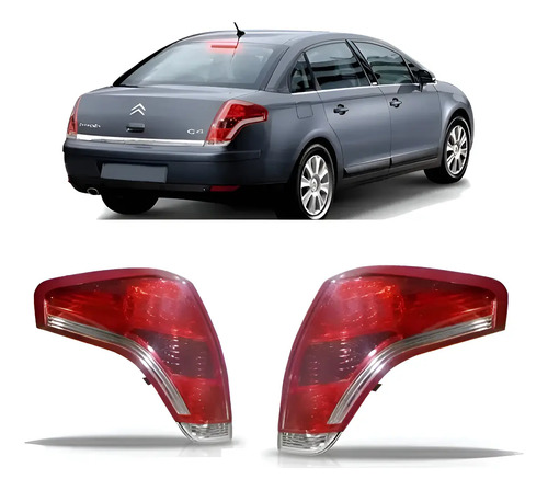 Lanterna traseira c4 pallas sedan 2007 08 09 10 11 12 o par