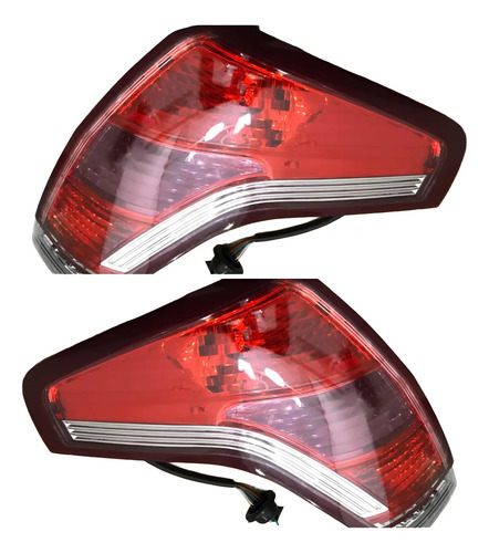 Lanterna Traseira C4 Pallas Sedan 2007 08 09 10 11 12 O Par