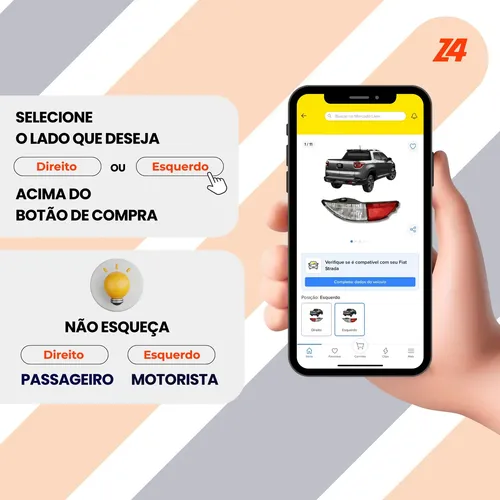 Lanterna Traseira Luz De Ré Fiat Toro 2015 2016 2018 A 2021