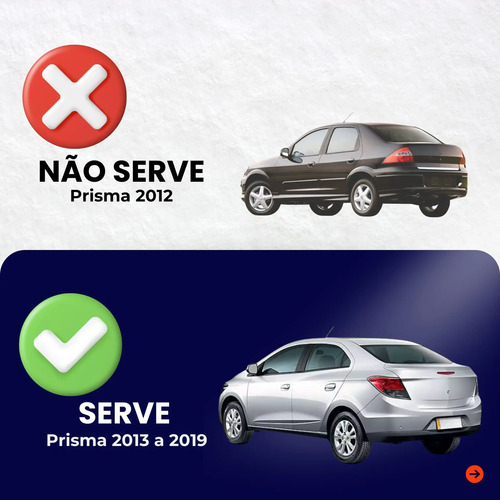 Lanterna Traseira Prisma 2013 2014 2015 2016 2017 2018 2019