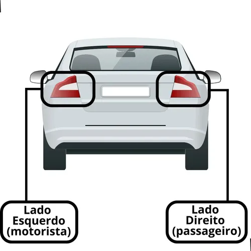 Lanterna Traseira Prisma Lt 2013 2014 2015 2016