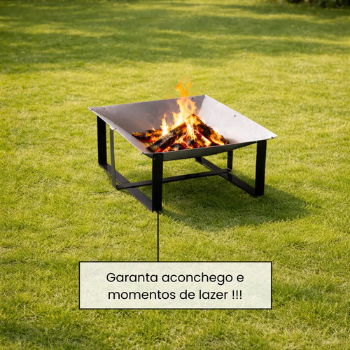 Lareira Externa A Lenha Para Jardim Inverno 60cmx50cm Airbnb