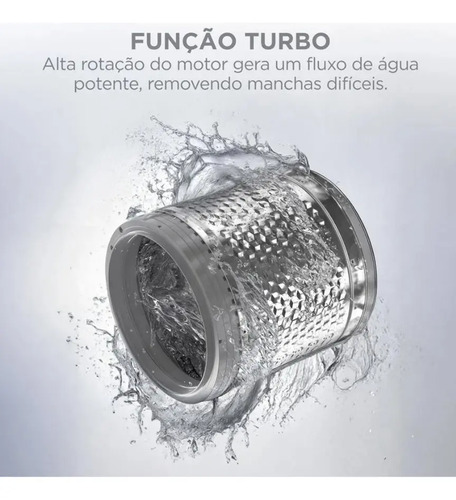 Lava E Seca 11kg Titanium Slim Conectada Midea