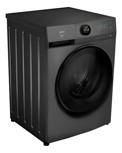 Lava e seca midea 11kg 127v titanium slim conectada inverter