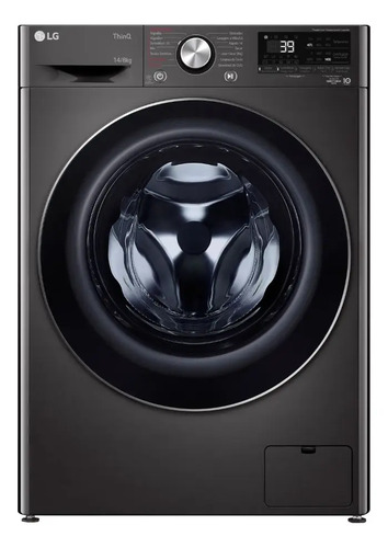 Lava e seca smart lg vc2 black inox 14kg cv9014bc2a
