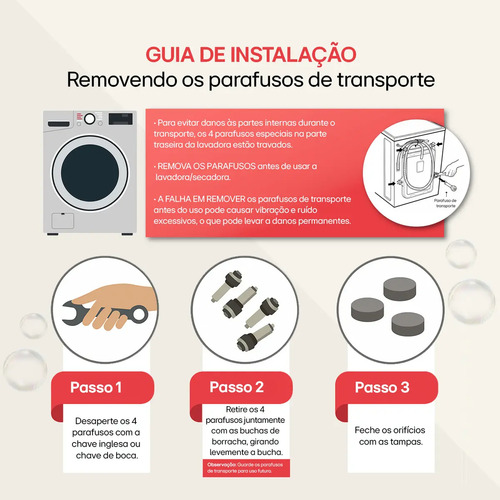 Lava E Seca Smart LG Vc2 Black Inox 14kg Cv9014bc2a