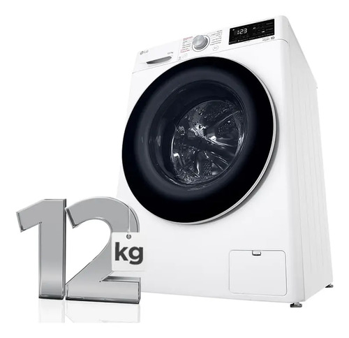 Lava e seca smart lg vc5 12kg branca com inteligencia cor br