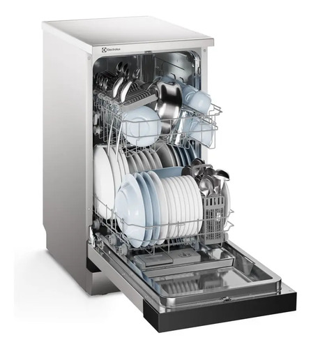 Lava-louça Electrolux 10 Serviços Inox Lava E Seca 50' Ls10e Prateado