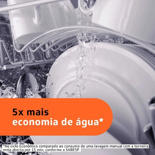 Lava-Louças Brastemp 8 Serviços Inox - BLF08BS