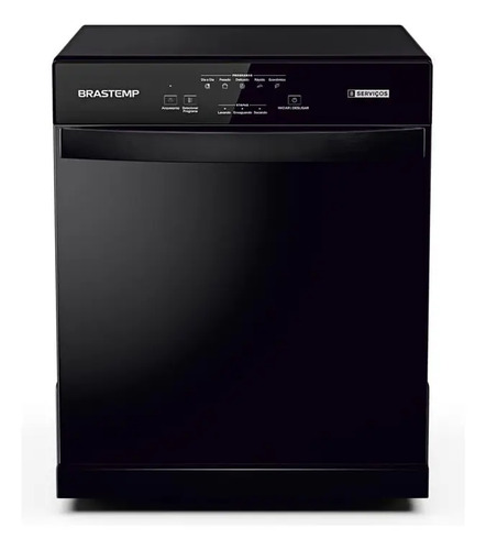Lava loucas brastemp 8 servicos preta blf08ae preto