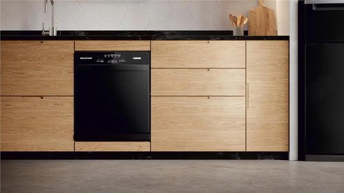 Lava Louças Brastemp 8 Serviços Preta - BLF08AE Preto