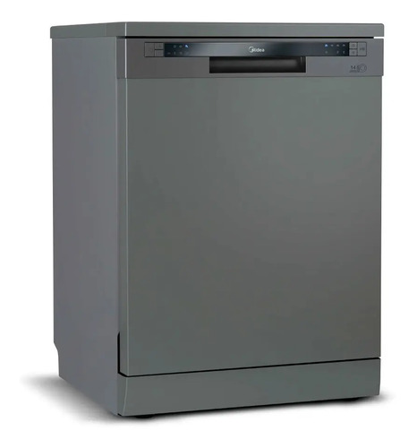 Lava Louças Midea 14 Serviços Pré Lavagem Cinza Dwa14s2 22