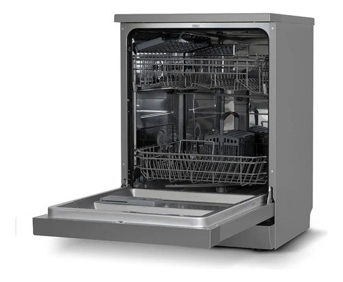Lava Louças Midea 14 Serviços Pré Lavagem Cinza Dwa14s2 22