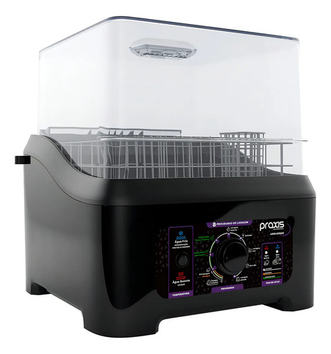 Lava Louças Praxis Portátil Llpp Semi-automática Preto