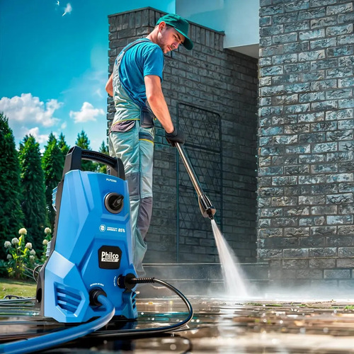 Lavadora de Alta Pressão Jato Compacta Philco PLP2200 1300W 1300 PSI/Libras 312L/h Lança Regulável 220v