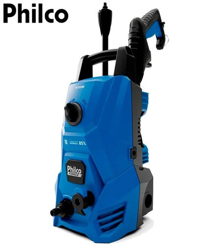 Lavadora De Alta Pressão Jato Compacta Philco Plp2200 1300w 1300 Psi/libras 312l/h Lança Regulável 127v