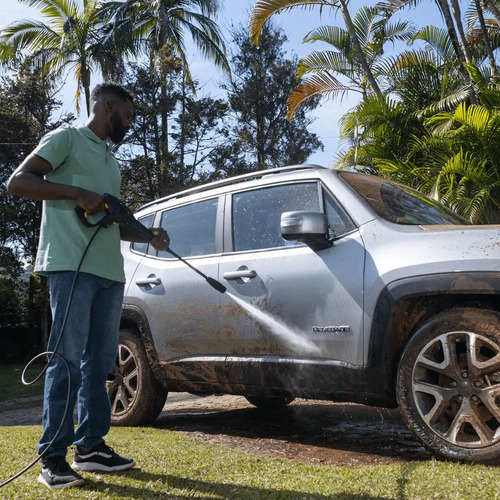 Lavadora De Alta Pressão Kärcher K2 Plus Car 1740psi 1400w Canhão de Espuma Kärcher Lança de Jato Turbo Rotativo 127v