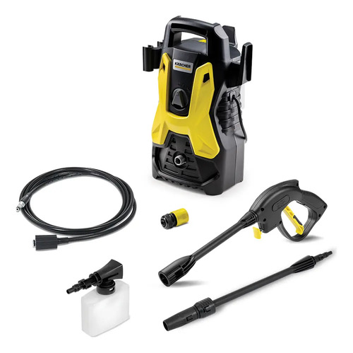 Lavadora de alta pressao karcher pratica black 1500 psilibra 1