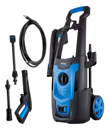 Lavadora de alta pressao philco pla3100 azul 18 kw e 2100 ps