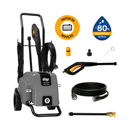 Lavadora de alta pressao profissional wap 4100 w2 420lh moto