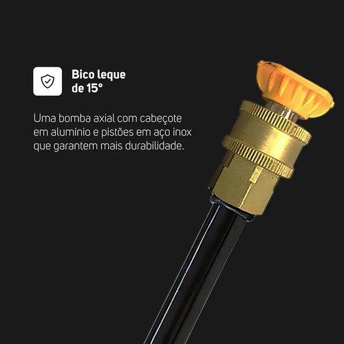 Lavadora De Alta Pressão Profissional Wap 4100 W2 420l/h Motor De Indução 1650psi 1500w 127V